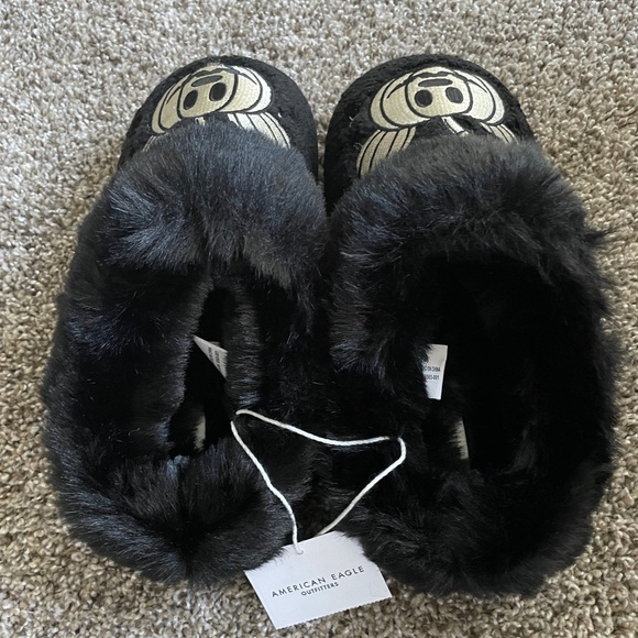 American Eagle Disney Mickey Mouse Halloween Slippers Size 8 - Picture 2 of 4